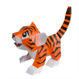 Baby Tiger Origami Model