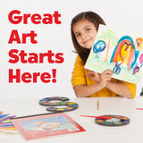Connector Watercolor Paints for Kids 12 Super Bright Colors