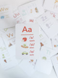 Letter Sounds Phonics Flashcards
