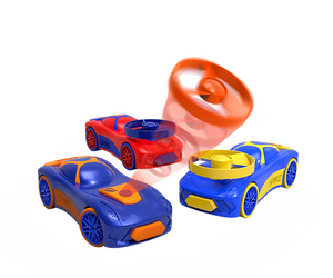 Spinz - Pull Back Race Car with Flying Disc