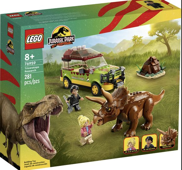 Lego Jurassic Park Triceratops Research