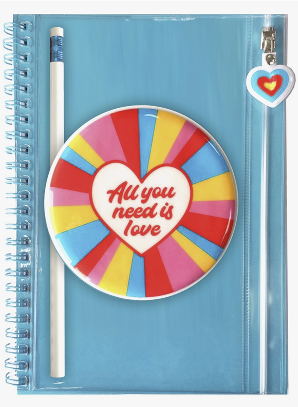 All You Need is Love Pencil Pouch Journal