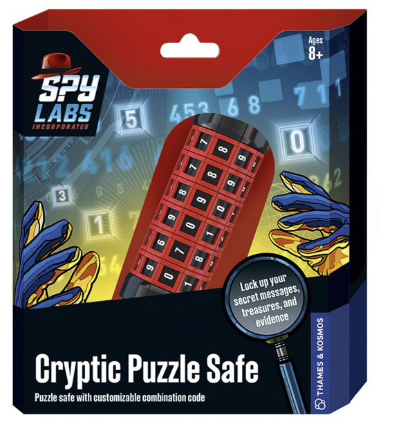 Spy Labs - Cryptic Puzzle Safe