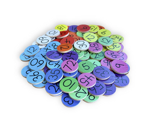 Multiplication - 100 Flat Coins