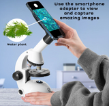 Microscope with Smartphone Adapter