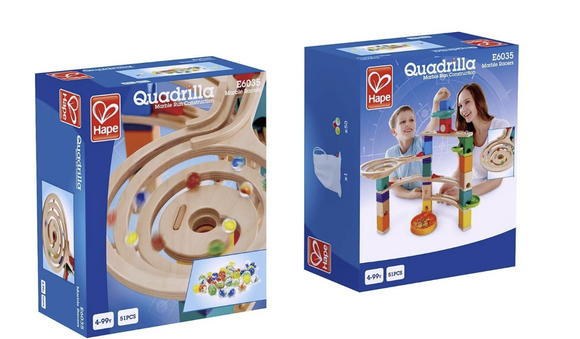 Quadrilla Marble Run - Marble Racers