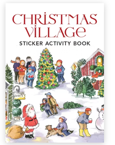 Christmas Village Sticker Activity Book