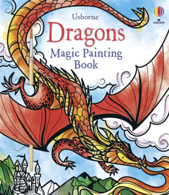 Magic Painting Book Dragons