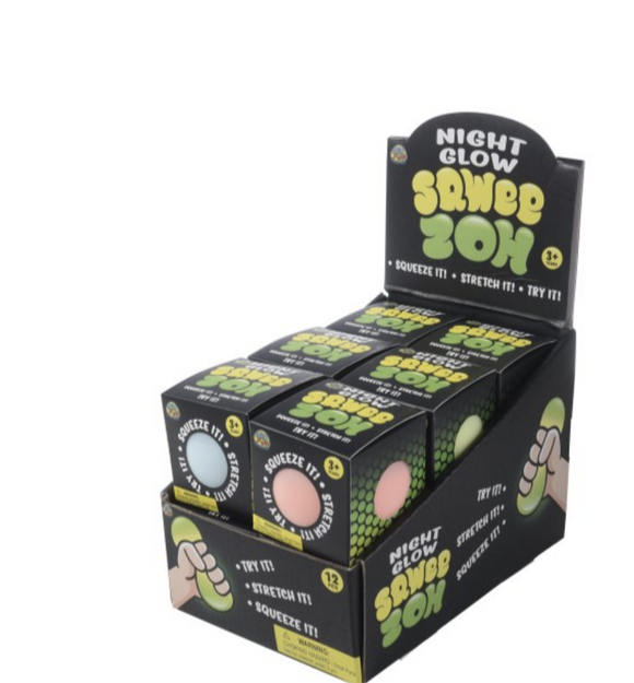 Night Glow Squeeze Ball