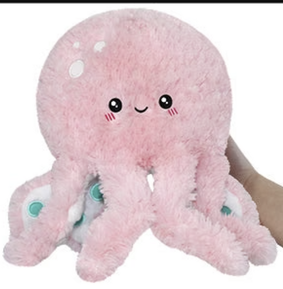 Mini Cute Octopus Pink