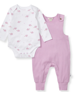 Tortoise Jumpsuit & Bodysuit Set - Crocus