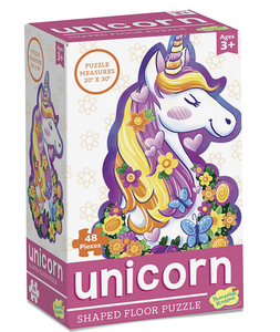 Unicorn  Shaped Floor Puzzle