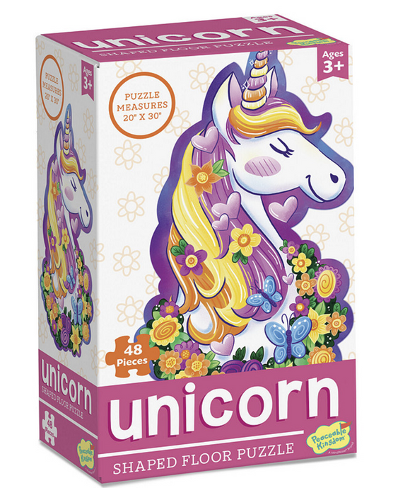 Unicorn  Shaped Floor Puzzle