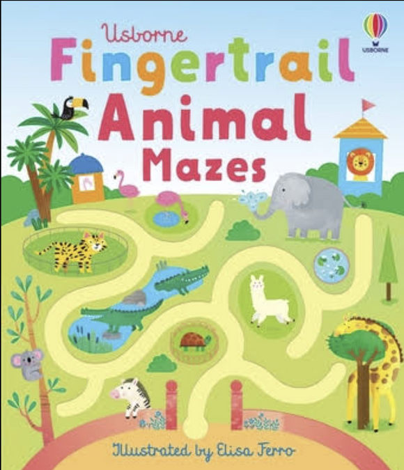 Fingertrail Animal Mazes
