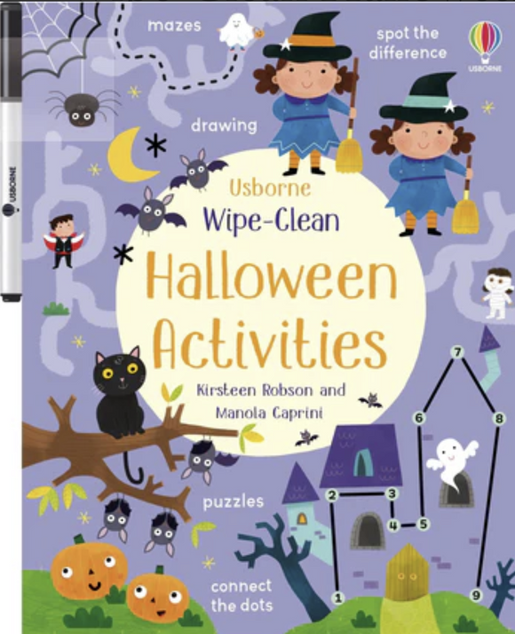 Wipe Clean Halloween Activities