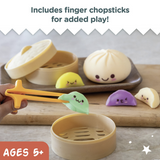 Foodie Fidgets Squishy Bao Bun and Dumplings