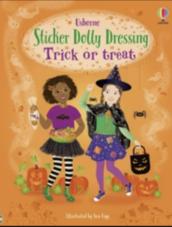 Sticker Dolly Dressing Trick or Treat