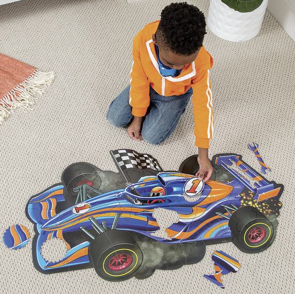Racecar Floor Puzzle