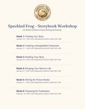 Speckled Frog -  Storybook Workshop -  Winter Session