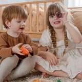 Tiny Land® Play Kitchen Accessories – Wooden Play Food for Play Kitchen: Pretend Cooking Set for Kids