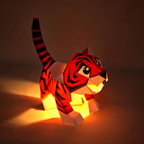 Baby Tiger Origami Model