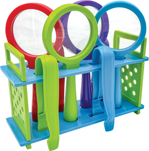 Up-Close Science: Magnifying Glasses & Tweezers Activity Set