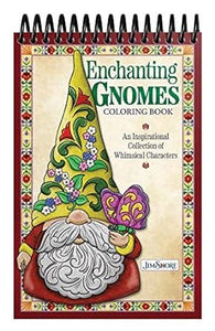 Jim Shore Enchanting Gnomes Coloring Book