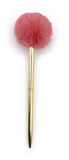 PLUSHEST POM POM PEN - CORAL