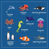 My Sticker Paintings: Ocean Animals -  Kid's Activity Book