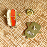 Fun Food Enamel Pin Gift Set