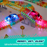 2 Light Up Racer Cars for JitteryGit Tracks