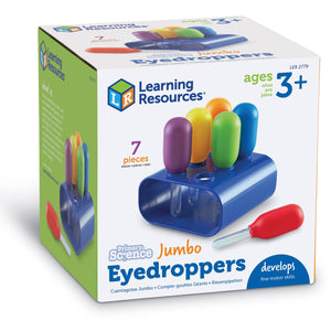 Primary Science®Jumbo Eyedroppers with Stand