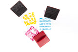 Paint Effect Stamps - Set of 6