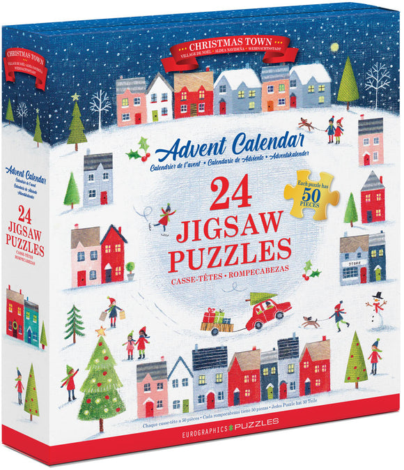 Christmas Town- Advent Puzzle