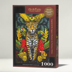 Legend of the Jaguar, 1000-pc Velvet-Touch Puzzle