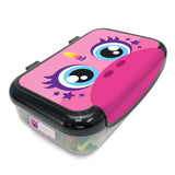 ZIPIT Recycled Plastic Pencil Box for Kids: Panda