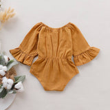 Bow Knot Baby Romper