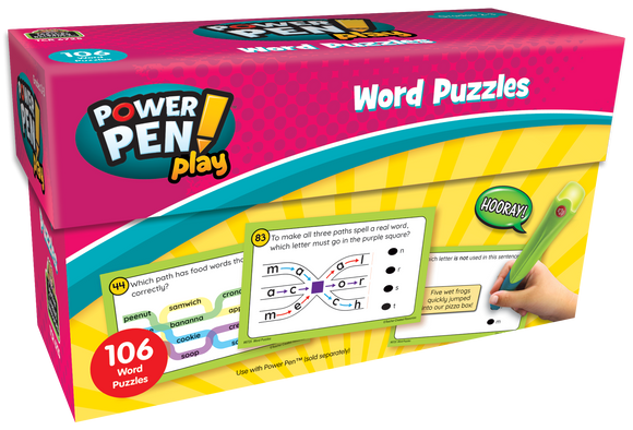 Power Pen® Play: Word Puzzles (Gr. 2–3)