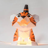 Baby Tiger Origami Model