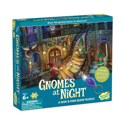 Gnomes at Night Seek & Find Glow Puzzle