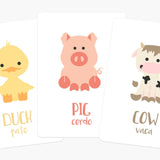 Farm Animal Flashcards