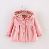 Long-sleeve Baby Hooded Jacket