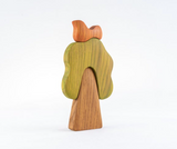Waldorf wooden Oak Tree with the Bird