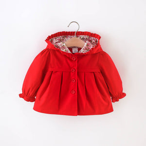 Long-sleeve Baby Hooded Jacket