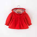 Long-sleeve Baby Hooded Jacket