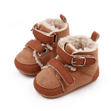 Double Strap Baby Booties