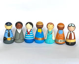 Wooden Peg Dolls Professional