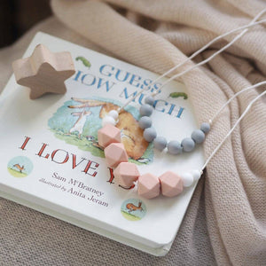 Lovebird Silicone Teething Necklace for Moms