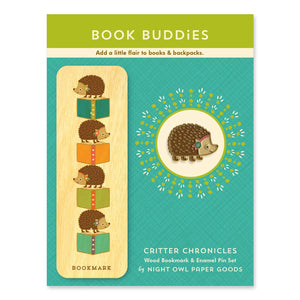 Critter Chronicles Gift Set - Bookmark & Enamel Pin