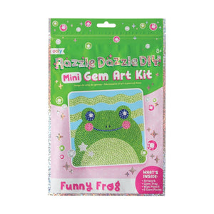 Razzle Dazzle D.I.Y. Mini Gem Art Kit - Funny Frog